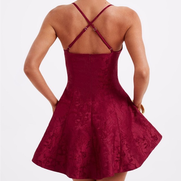 (New) Babyboo fashion Playsuit Red Dress Shorts under Size XS - Picture 3 of 7